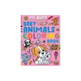 My Busy Baby Animals Coloring Book