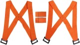Set curele ridicare si transport, Sunmostar, Nylon, Portocaliu