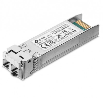 Modul SFP TP-Link, 10GBase-SR Multi-mode SFP+ LC Transceiver, TL-SM5110- SR, foto