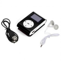 Mini MP3 Player portabil, negru, Gonga foto