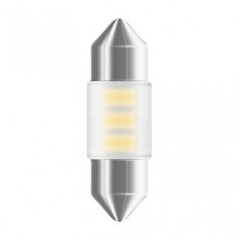 BEC AUXILIAR CU LED 12V (C5W 31mm) WHITE 6000K BLI 1 BUC OSRAM