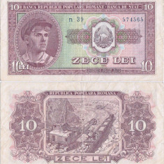 1952 (26 I), 10 Lei - România | P-88b