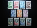 BECHUANALAND 1938 SERIE GEORGE VI MH