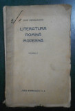 Ovid Densusianu - Literatura romana moderna volumul 2 (1921)