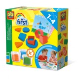 Set modelaj- Plastilina cu forme geometrice de modelat, 1-4 ani