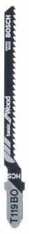 Panza pentru ferastrau vertical T 119 BO Basic for Wood set 5 buc. - 3165140006941 foto