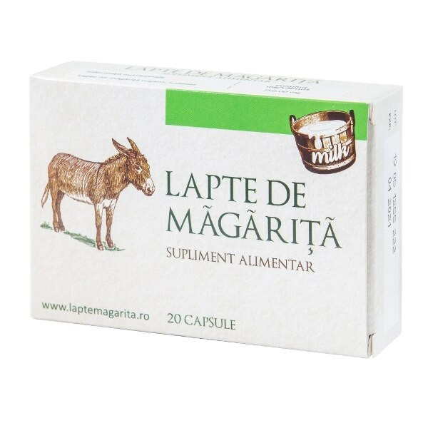 Capsule de Lapte de Magăriță - Supliment Alimentar Natural