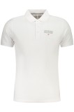 Cumpara ieftin ACCADEMIA MILITARE Tricou polo barbati, cu imprimeu, Regular fit, Alb, S