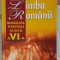 LIMBA ROMANA CLASA A VI A - ANCA SERBAN,SERGIU SERBAN ,MINISTERUL EDUCATIEI