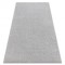 Covor BUENOS 7005 shaggy uni, o singură argint, 60x100 cm