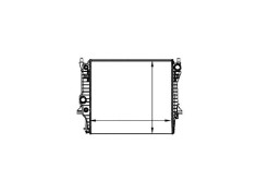 Radiator racire Jaguar S-TYPE, 01.2002-2007, motor 2.5 V6, 150 kw; S-TYPE, 10.1998-2007, motor 3.0 V6, 175 kw, benzina, cutie manuala, cu/fara AC, 57