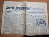 gazeta invatamantului 15 iulie 1955