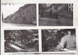 Bnk foto - Sibiu 1976 - lot 4 fotografii, Alb-Negru, Romania de la 1950, Cladiri