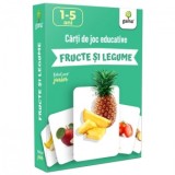 Carti de joc educative. Fructe si legume