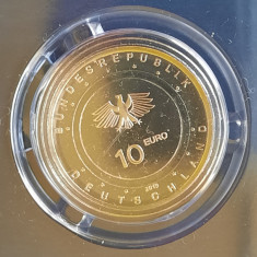 Moneda 10 Euro "In der Luft" litera F, Germania 2019 - PROOF - G 3565