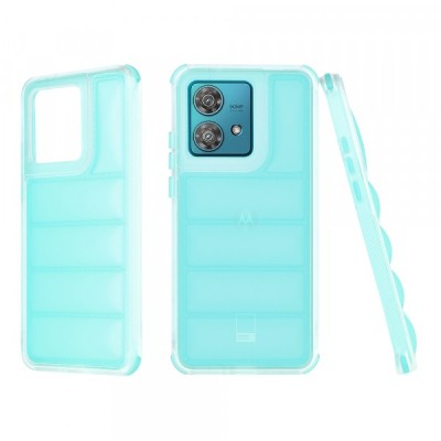 Husa pentru Motorola Edge 40 Neo, Techsuit, Wave Shield, Turcoaz foto