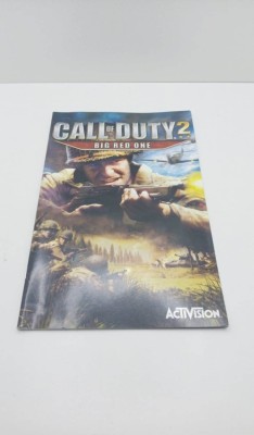 Call of duty 2 Big Red one - PS2 brochure foto