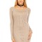 N753-155 Rochie tricotata cu model in fata