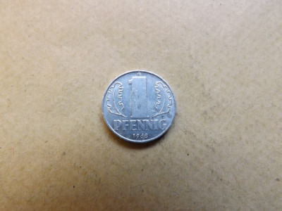 Republica Democrata Germania 1 Pfennig 1968 - MD 1 foto