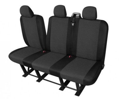 Husa bancheta cu trei locuri Ares Van DV3 Split , pentru Nissan Primastar 1, Opel Vivaro, Renault Trafic 2 , cu bancheta fractionata AutoDrive ProPart foto