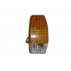 Lampa semnalizare frontala alb-galben pentru Tractor U445 si New Holland