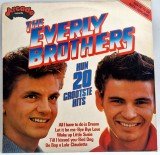 The Everly Brothers - Best 20 Hits NM / VG+ vinil Lp disc muzica pop rock Arcade Olanda
