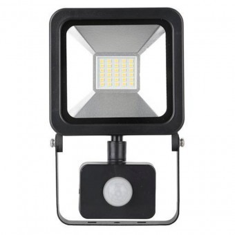 Proiector cu led si senzor de miscare Strend Pro Floodlight AGP-20, 20W, 1600 lm, IP44 foto