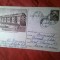 Carte Postala oras Stalin Cartier Muncitoresc Steagul Rosu circulat 1955 Darste- Bucuresti
