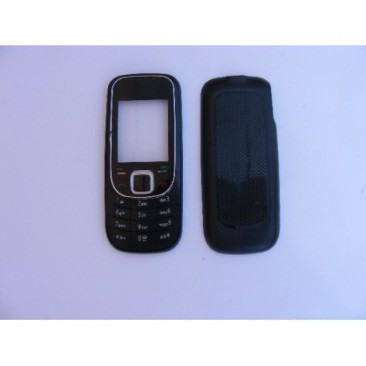 CARCASA NOKIA 2323 NEGRU CU TASTATURA foto