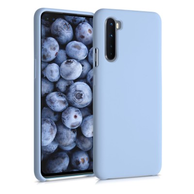 Husa pentru OnePlus Nord, Silicon, Albastru, 51871.58 foto