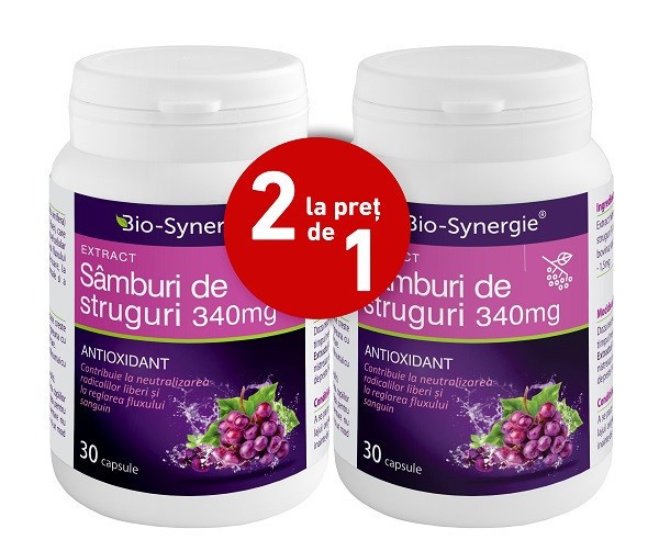 EXTRACT SAMB.STRUGURI 340MG 2*30CPS PCH