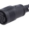 Conector circular mamă 13 pini, 100V