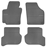 Covorase Auto Cauciuc Volkswagen Golf 5 (2005) Negre Set 4 Bucati Compatibilitate Perfecta Margini Inalte Protectie Premium