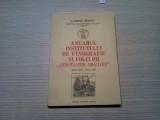 ANUARUL INSTITUTULUI DE ETNOGRAFIE SI FOLCLOR &quot;Constantin Brailoiu&quot; - Tom 3/1992