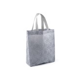 Sacosa decorabila cumparaturi Non-Woven, 27 x 33 cm, Gri