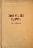 Carte Chimie Analitica Calitativa Semimicroanaliza Raluca Ripan Stiinta Anticariat Stare Buna