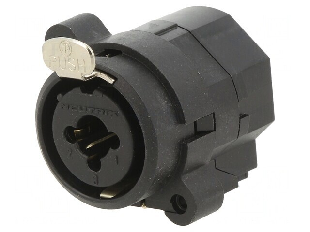 Soclu Jack 6.3mm XLR Mamă pentru Lipire