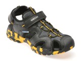 Cumpara ieftin Sandale GEOX negre, J450RC, din material textil