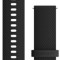 GARMIN ERSATZARMBAND VIVOMOVE HR SILIKON SCHWARZ/EDELST (20M 010-12561-02 GARMIN