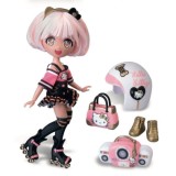 Hello Kitty Golden Diva Roller Papusa Manga