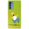 Husa compatibila cu Motorola Edge 20 model Scared Homer Simson, Silicon, TPU, Viceversa