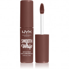 NYX Professional Makeup Smooth Whip Matte Lip Cream ruj de buze catifelant cu efect de netezire culoare 17 Thread Count 4 ml
