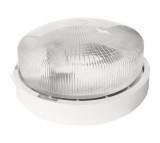 Plafoniera rotunda cu abajur din sticla 232x100mm E27 uzinala, maxim 100W IK06 IP44 cu montaj pe tavan sau perete,badt 3 ani garantie