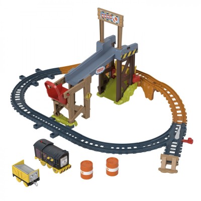 THOMAS SET DE CONSTRUCTIE RIDICA SI INCARCA MARFA CU DIESEL foto