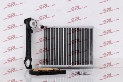 Radiator incalzire habitaclu Citroen C4, Ds4; Ds 4, motor: 1.4, 1.6, 1.6 HDI, 1.6 THP, 2.0 HDI, tip Valeo; In kit: o-rings, cleme, 223x173x26, foto