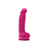 Dildo Realistic Colours Dual Density, Roz - 13 cm, NS Toys