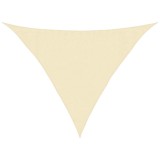 Cumpara ieftin Panza parasolar, crem, 3,5x3,5x4,9 m, HDPE, 160 g/m&sup2;
