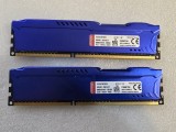 Memorie RAM desktop Kingston HyperX FURY 8GB (2x4GB) DDR3 1600MHz HX316C10FK2/8