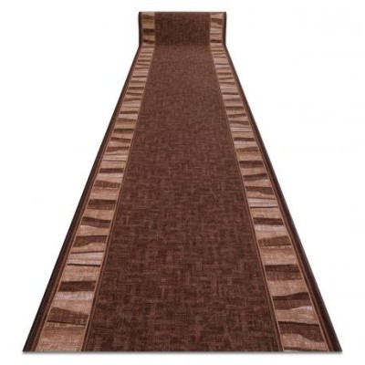 Traversa anti-alunecare LINEA maro, 67 cm foto