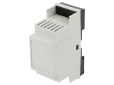 Carcasă pentru șină DIN, gri, 90x35x58 mm, model 2